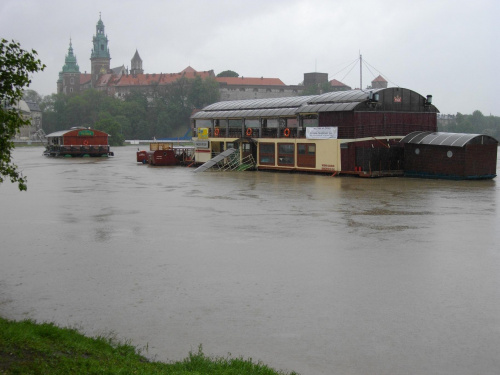 18 maja 2010. Wawel z Mostu Dębnickiego (fot.Michał Tyrpa)