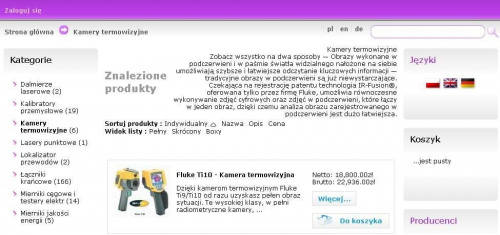 kamery termowizyjne