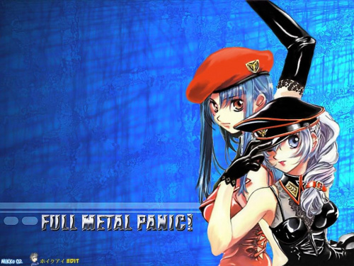 Full Metal Panic Wallpapers #Wallpapers #Anime #Silver