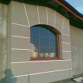 Kwiecień 2009 - boniowanie okna salonu #Kornelia #budowa