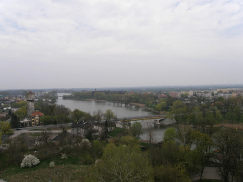 Kruszwica - panorama z wieży