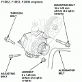 Wymiana rozrządu w Hondzie Accord 6gen, silnik F18B2.