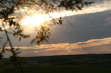 #Bralin #chmury #ZachódSłońca #drzewo