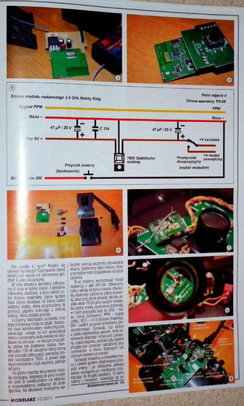 Dwa systemy 2,4Ghz