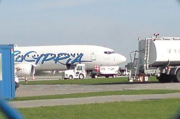 B737 we Wrocławiu na lotnisku #samolot #Boeing737 #b737 #wrocław