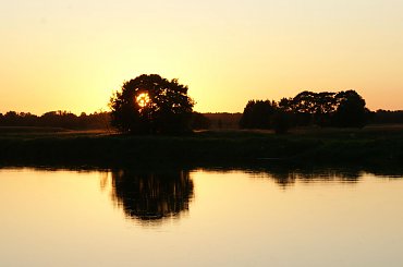 Zachód słonca #woda #jezioro #przyroda #słonce #zachod #wieczor