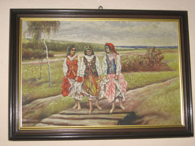 cyganki - obraz olejny #cyganki #obraz #olej #wojciechowski #cudo #rarytas #unikat #bialy #kruk #aukcja #allegro #okazja