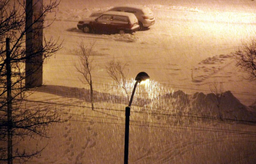 KOLEJNE ŚNIEŻYCE NA GÓRNYM ŚLĄSKU 15.01.2012 #GórnyŚląsk #Śląsk #śnieg #zima