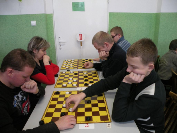 Noworoczny Turniej Warcabowy Checkers 2012 - ogólnodostępny - SP 23 Toruń, dn. 07.01.2012r.