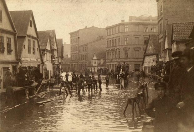 Powódz Poznań 1888 rok
1888 - Chwaliszewo 02