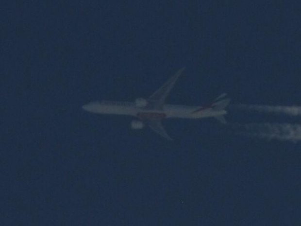 A6-EBZ, Emirates, B777-31H/ER, FL350, BHX-DXB