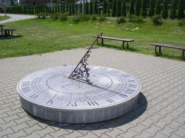 Zegar słoneczny Gimnazjum Jankowice