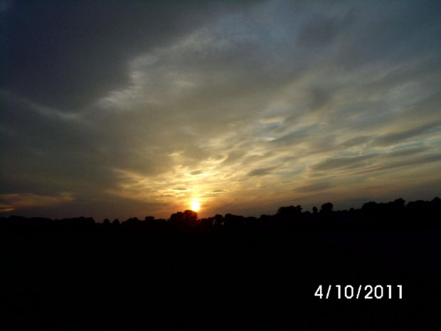 zachód słońca październik 2011 #ZachódSłońcaSłońce