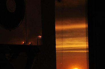 #ZachódSłońca #odbicie #wiatrak