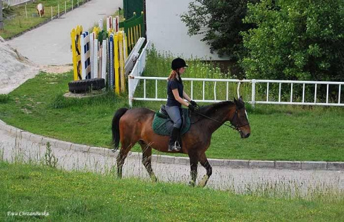 2009.06.18 Trening w Stodolach, Zosia i Ania