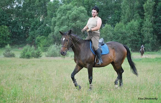 2009.06.18 Trening w Stodolach, Zosia i Ania