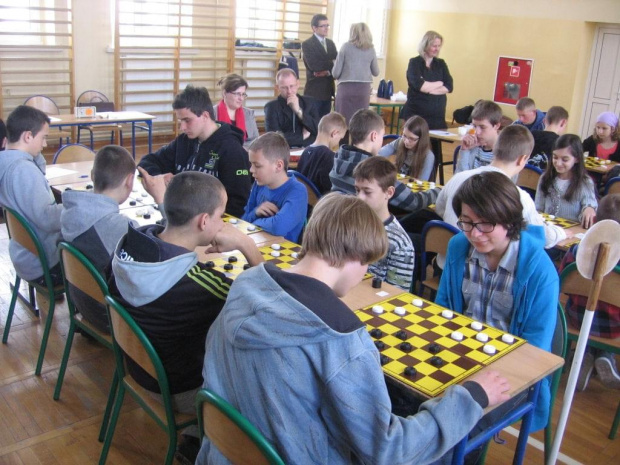 Turniej szkół podstawowych i gimnazjalnych z Torunia i okolic. Warcabowe Grand Prix 2012 - finał, ZS nr 2 Grębicin 17.04.2012r.