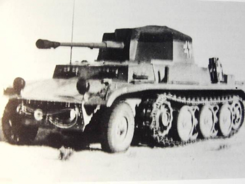 Panzer-Selbstfahrlafette II 7,5 cm Kanone L/41 auf Zugkrafttwagen 5t (HKP 902)