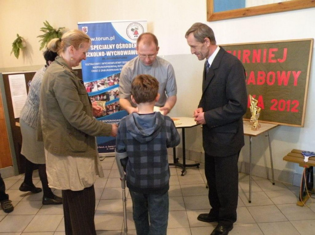 Mistrzostwa Toruńskich Parafii Rzymsko-Katolickich w Warcaby Klasyczne Mitorka 2012, Toruń - 28.04.2012r.