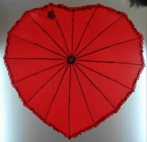 parasol serce