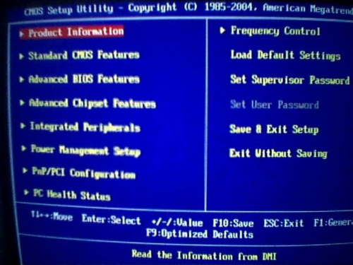 Problem z podkręceniem Intel Celeron D 2,66Ghz (brak opcji w