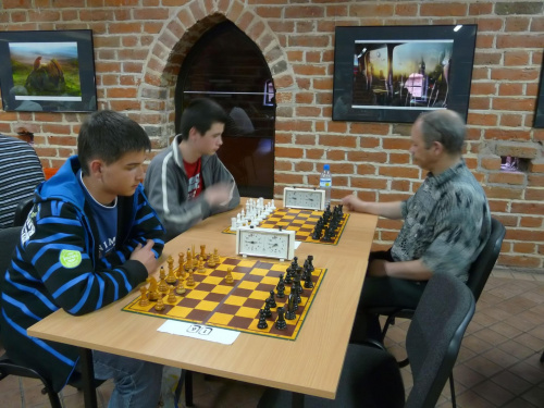 turniej szachowy na zamku w Nidzicy