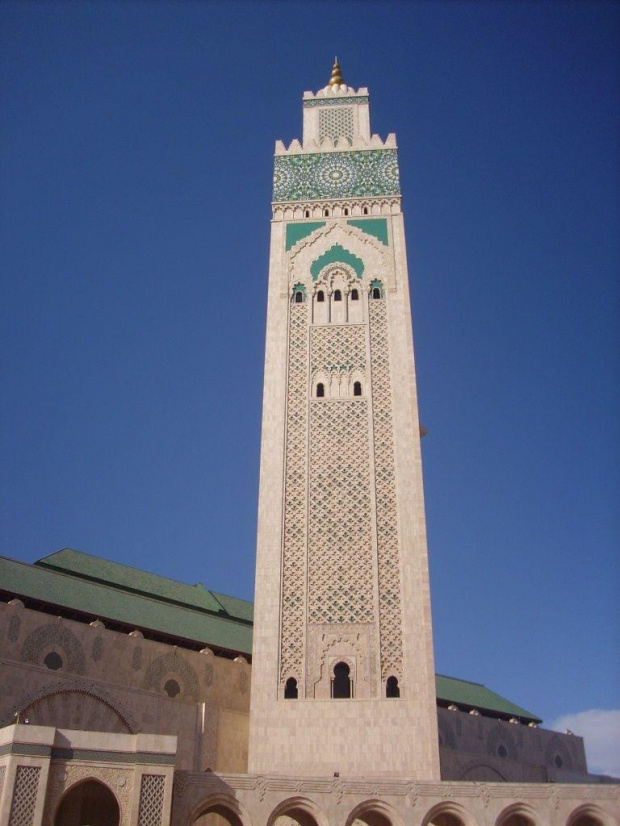 Casablanca - Maroko - Meczet Hassana II