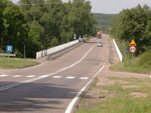 Z tej strony mały wybój(80km/h też można przejechać, więc nie taki wielki, żeby zwalniać do 40 km/h), a z drugiej strony uzasadnieniem jest przepęd bydła. Czy bydło przepędza się cały dzień, żeby znak obowiązywał całą dobę???