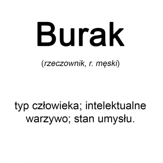 #buractwo #burak #definicja #słownik #wieśniak