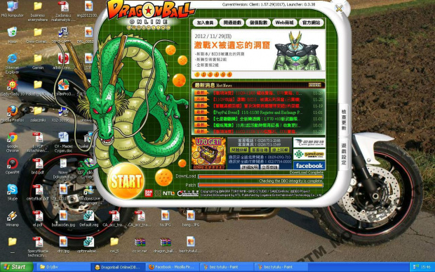 klikam start,a tu.. zdjęcie kolejne ->