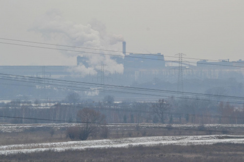 widok na ArcelorMittal Kraków #ArcelorMittal #huta #Kraków