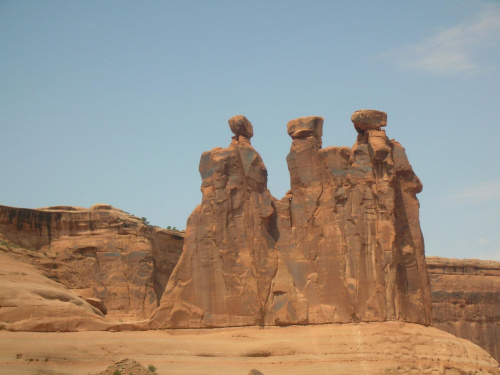 Ciekawe kto to ulozyl - Arches National Park