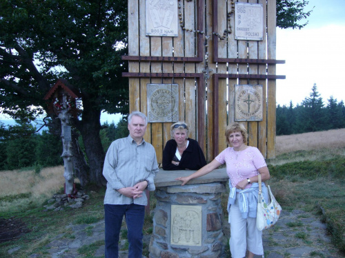 Na szczycie Ćwilin - Beskid Wyspowy