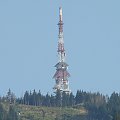 Widok z Szczyrku na Skrzyczne 1257 m.n.p.m.