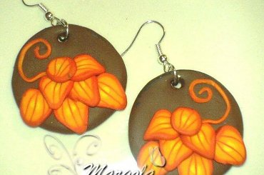 biżuteria z masy termoutwardzalnej FIMO #biżuteria #fimo #kolczyki #MasaTermoutwardzalna #PolimeryClay #earrings #earring #pedant