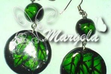 biżuteria z masy termoutwardzalnej FIMO #biżuteria #fimo #kolczyki #MasaTermoutwardzalna #PolimeryClay #earrings #earring #pedant