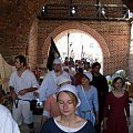 Turniej rycerski Lublin 2008 przemarsz Starówka w Lublinie