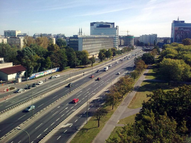 Trasa Łazienkowska #widok #Warszawa #ulice