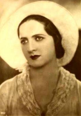 Jadwiga Smosarska. Kadr z filmu " Rok 1914 "_1932 r.