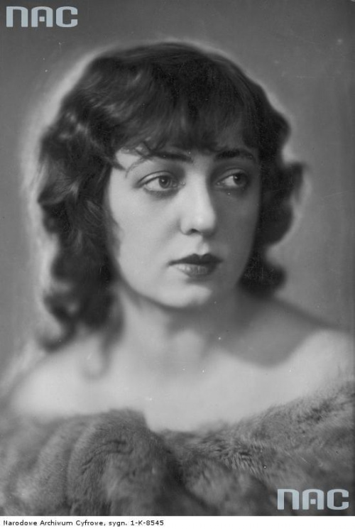 Maria Malicka, aktorka. Warszawa_1925 r.