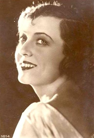 Maria Malicka, aktorka. Kadr z filmu " Janko Muzykant "_1930 r.