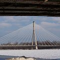 Most pod mostem. #Warszawa #Powiśle #zima