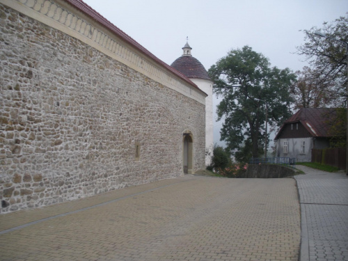 Mur Klasztoru Klarysek w Strym Sączu