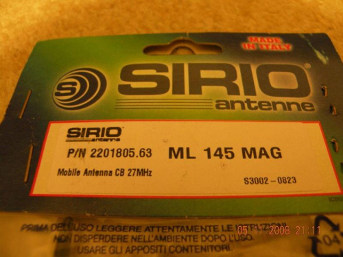 sirio ml145