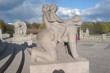 #park #rzeżba #zabytki #vigeland #oslo #norwegia
