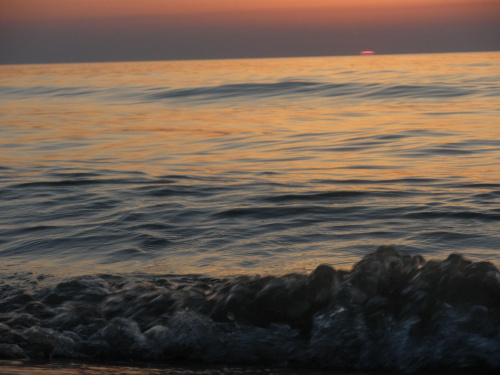 #ZachódSłońca #morze