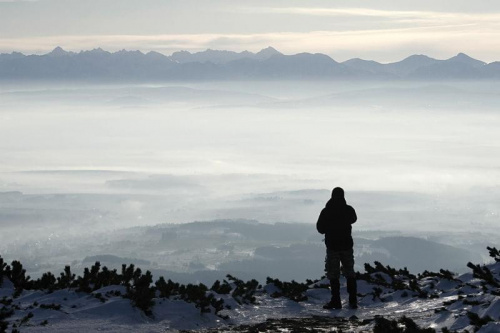 Nad mgłą #BabiaGóra #góry #tatry