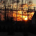 zachód w Czechach #góry #zachód