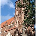 Gotycki kościół św. Jakuba w Toruniu zbudowany został w pierwszej połowie XIV w. #kościoły #Toruń #zwierzanie #zabytki #wycieczki