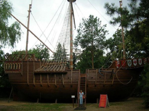 Santa Marii w Muzeum Arkadego Fiedlera
Santa Maria - statek Kolumba - Puszczykowo